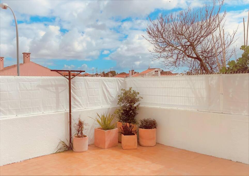 Cozy Apartment With Private Courtyard Barcarena 外观 照片